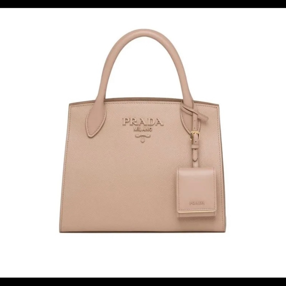 Prada Small Saffiano Leather Monochrome Bag!  New with tags and dust bag!